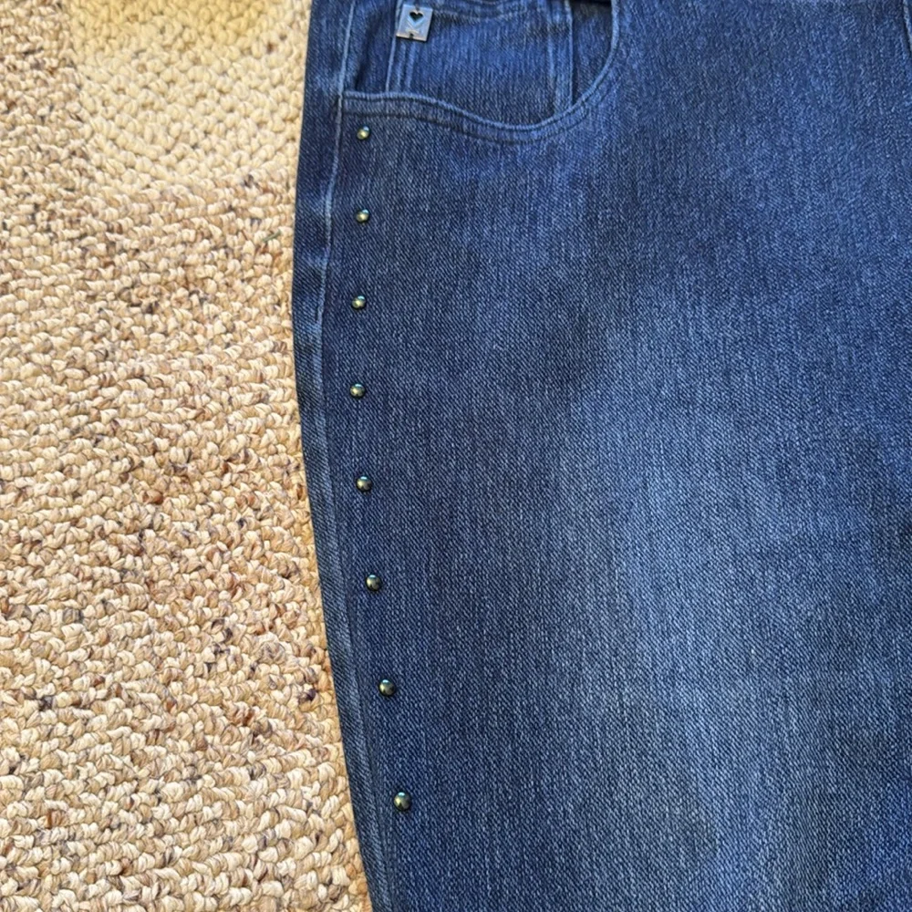 Belle Blue Denim Jeans - Picture 2 of 8